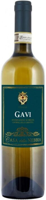 Каса делла Неббиа Гави, вино белое сухое, г/у 2018, креп. 12,5%, емк. 0,75л.