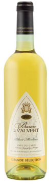 Барон де Валверт, вино белое полусладкое, г/у 2018, креп. 12%, емк. 0,75 л.
