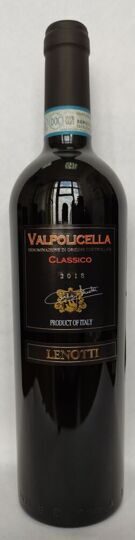 Карло Ленотти Вальполичелла Классико, вино красное сухое, г/у 2020, креп. 13%, емк. 0,75 л.